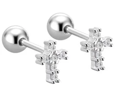 Helix auskarai Cross