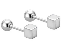 Helix auskarai Cube