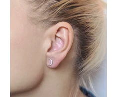 Helix auskarai Luna