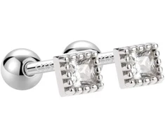 Helix auskarai Luxe Clear