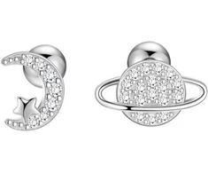 Helix auskarai Saturn