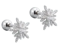 Helix auskarai Snowflake