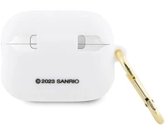 Hello Kitty 3D silikoninis dėklas „Kitty“ galvos forma AirPods Pro 2 (2022/2023) – baltas