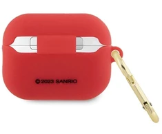 Hello Kitty Silikoninis 3D dėklas su katytės galva, skirtas AirPods Pro 2 (2022/2023) - fuksija