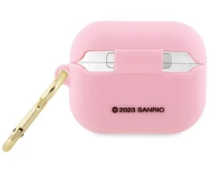 Hello Kitty Silikoninis 3D katytės galvos dėklas AirPods Pro - rožinis