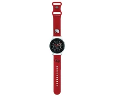 Hello Kitty universali apyrankė HKUWLSCHBLR silikoninė kačiuko galvutė raudona 22mm