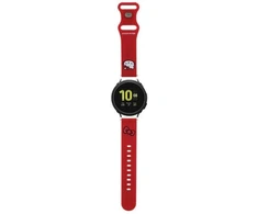 Hello Kitty universali apyrankė HKUWMSCHBLR silikoninė kačiuko galvutė raudona 20mm