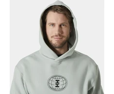 Helly Hansen medvilninis flisinis džemperis su gobtuvu M 54158 462