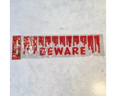 Helovino Dekoracija "beware"