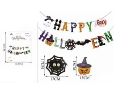 Helovino girlianda „Happy Halloween“