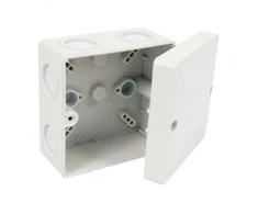 Hermetinė paskirstymo dėžutė Kopos KSK 80_KA (balta, 81x81x54mm, IP66, UV atspari)