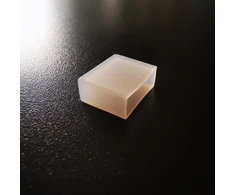 Hermetiniai LED juostos užbaigimai FE-08 T-Shape 8mm, be skylių