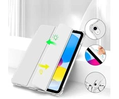 Hibridinis dėklas iPad 10 / 2022 - Pilkas - Skaidrus
