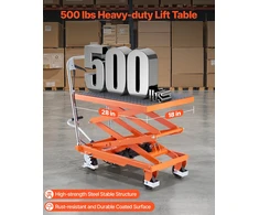 VEVOR 120 cm hidraulinė kėlimo platforma 226 kg