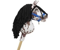Hobby Horse arkliukas rudas leopardas su juoda karčiene A4