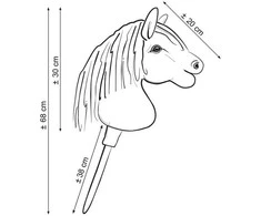 Super Hobby Horse Hobby Horse arkliukas Super Premium kaštoninis A4
