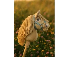Hobby Horse lazdelinis arkliukas cremello spalvos Premium A5