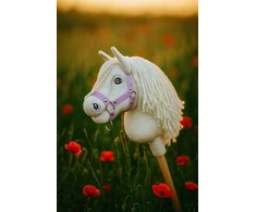 Hobby Horse lazdelinis arkliukas Super Premium baltas A5