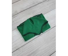 hobby horse žirgui rinkinys: žalia vilnonė antklodė ir ausinės