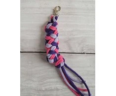 Hobby horsing pavadėlis, tamsiai rožinė/violetinė