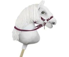Hobby horsingo kamanos kantarui – slyvų spalvos