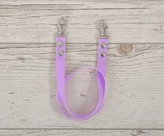 Hobio žirgo kamanos – violetinės