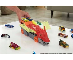 Hot Wheels City transporteris „Drakono paleidiklis“