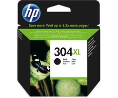 HP juodo rašalo kasetė HP 304XL, HP304XL=N9K08AE, 300 puslapių
