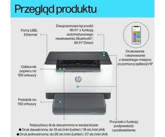 HP LaserJet M207dw Lazerinis spausdintuvas