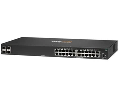 Šakotuvas HPE Aruba Networking 6100 24G 4SFP+ valdomas L3 Gigabit Ethernet (10/100/1000) komutatorius, 1U, juodas