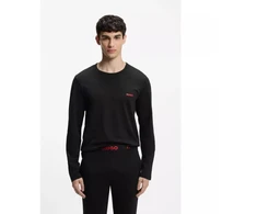 Hugo Bodywear Marškiniai ilgomis rankovėmis JUODA (50492631-001)