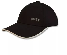 Hugo Boss Drąsiai išlenkta beisbolo kepuraitė, juoda - 50495855-001