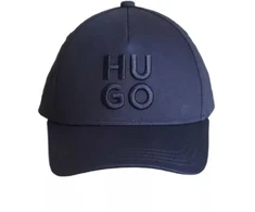 Hugo Boss Jude-Stacked Tamsiai Mėlyna Beisbolo Kepuraitė - 50533409-405