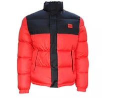 Hugo Boss tiesaus kirpimo žieminė striukė su stovinia apykakle - 50496244-693