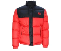 Hugo Boss tiesaus kirpimo žieminė striukė su stovinia apykakle - 50496244-693