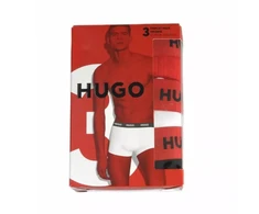 Hugo Boss Vyriški Tamprūs Bokseriai, 3 vnt. pakuotė - 10241868-972