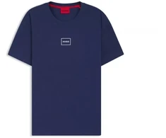 Hugo Loungewear Laze AZZURRO Marškiniai miegui vyriški (50525236-409)