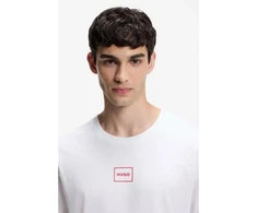 Hugo Loungewear Laze BIANCO Vyriški pižamos marškiniai (50525236-101)