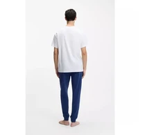 Hugo Loungewear Laze BIANCO Vyriški pižamos marškiniai (50525236-101)