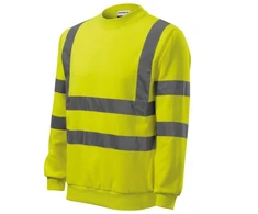HV Essential Unisex džemperis (fluorescencinė geltona)