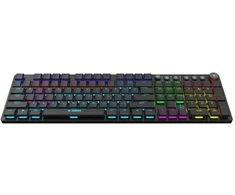 I-BOX AURORA K-6 RGB mechaninė klaviatūra, raudoni jungikliai (Raudona Switch), žemo profilio žaidimų klaviatūra