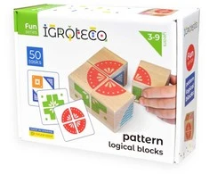 Igroteco loginės kaladėlės pagal paveikslėlį