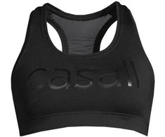 Ikoniška vilnos sportinė liemenėlė juoda CASALL
