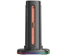 „AmazingThing Thunder Pro PlayDock“ įkroviklis „Nintendo Switch 2“ valdikliams – Juodas