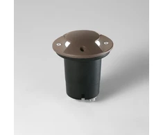 Įleidžiamas į grindinį šviestuvas HUMMER, bronzos sp., 1xGU10, IP67