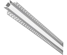 Įleidžiamas kampinis LED profilis ANGLE, aliuminio sp., 2m