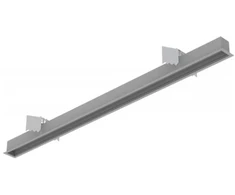 Įleidžiamas linijinės sistemos bėgelis OFFICE LINEAR, pilkas