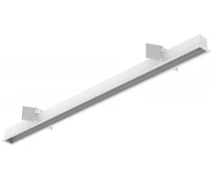 Įleidžiamas linijinės sistemos bėgelis OFFICE LINEAR, baltas