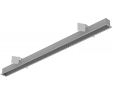 Įleidžiamas linijinės sistemos bėgelis OFFICE LINEAR, pilkas, DALI