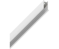 Įleidžiamas magnetinis bėgelis EGO, baltas, 1m, 320441